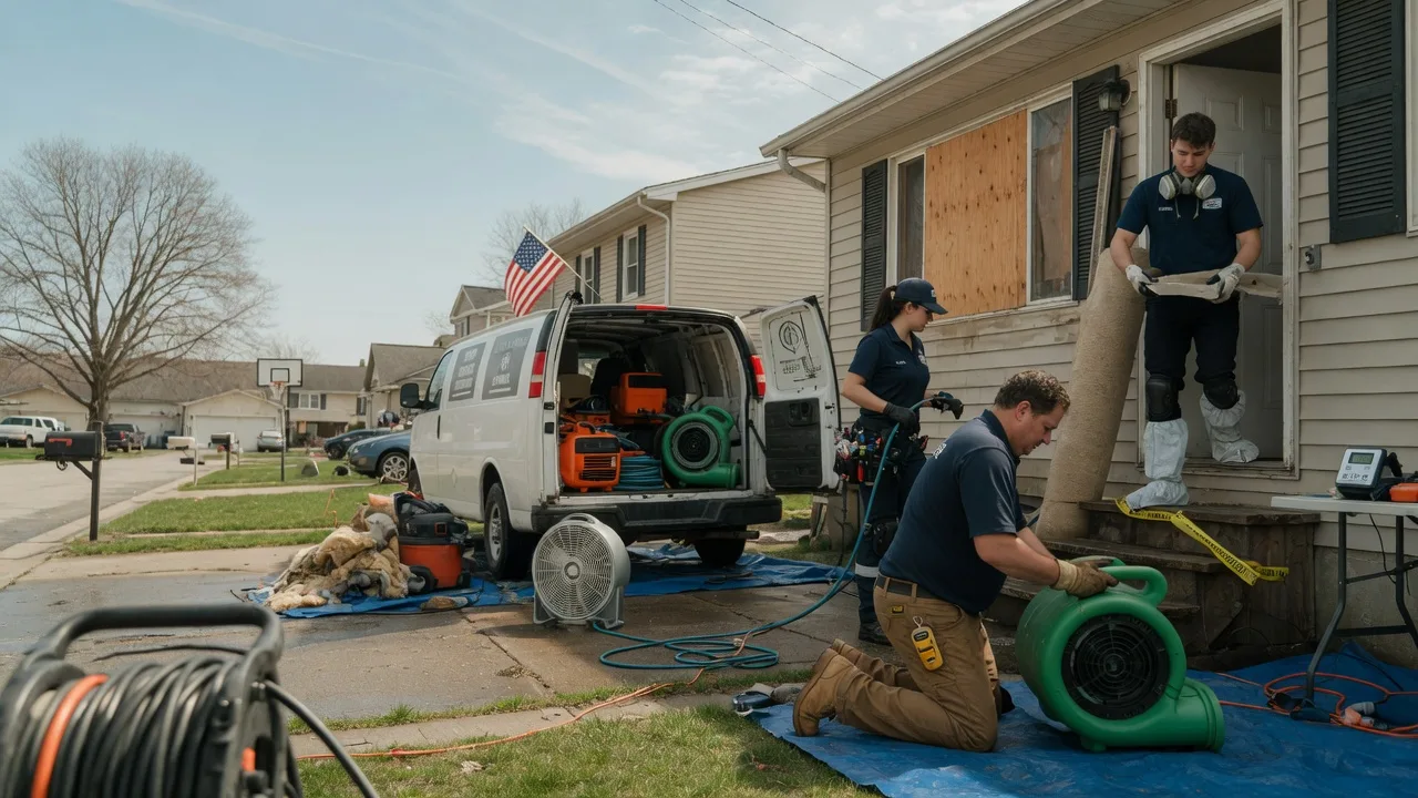 Water Damage Restoration in Country Club Hills, IL near me